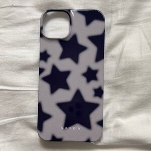 Star Phone Case - Navy and White